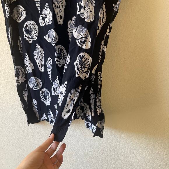 Vintage nautical beach coastal seashell tunic one size fits most small-large - Picture 2 of 5